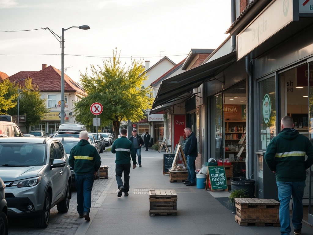 Grafika symbolizująca Fundusze Szwajcarskie, z logotypami Słupska i Ustki, podkreślająca wsparcie dla Funduszy Szwajcarskich w tych miastach.
