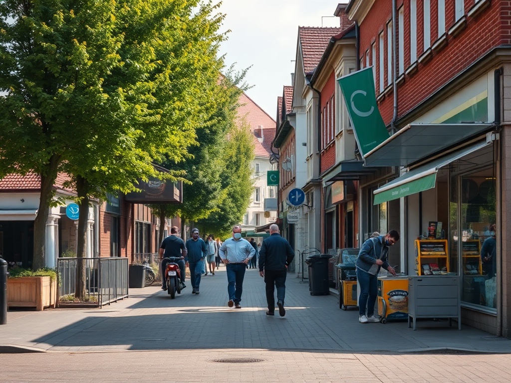 Herb miasta Słupsk z symbolem wzrostu i rozwoju, ilustrujący nowe dofinansowanie